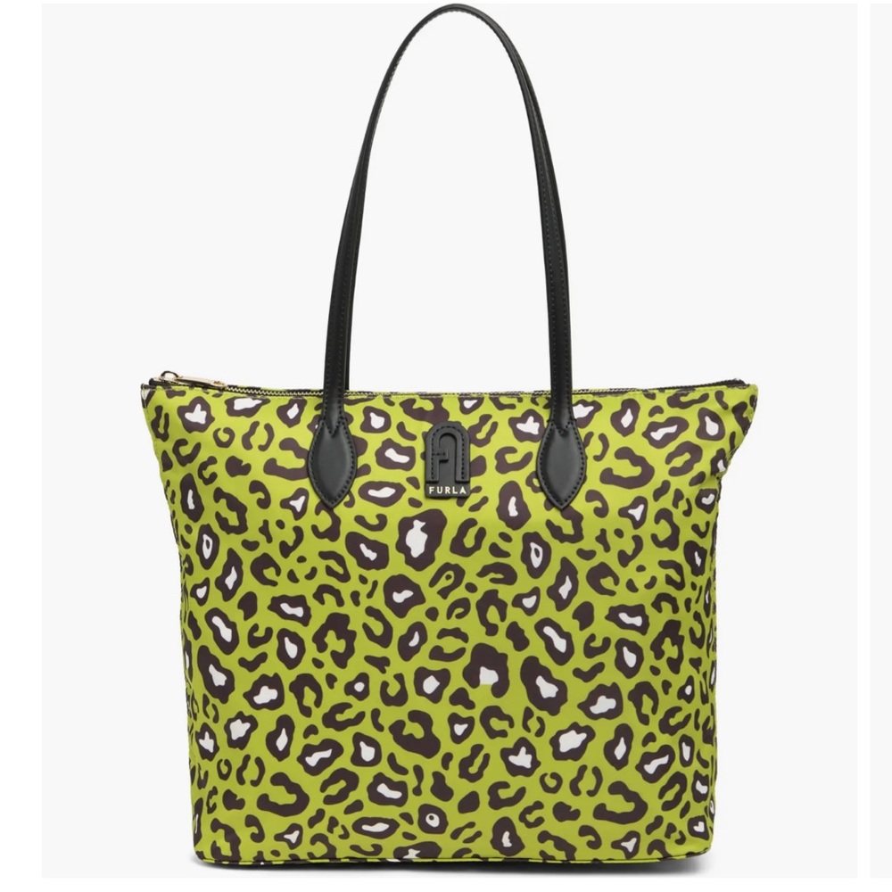 Furla Extra-Large Calipso Toni Avocado Tote Bag NWT
